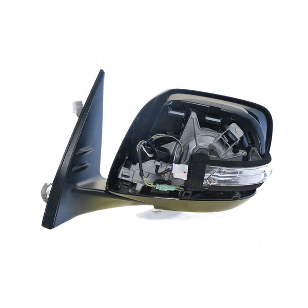 Door Mirror With Camera, Blind Spot & Indicator Passenger Side OEM suits Toyota Prado 150 Series 2017 On