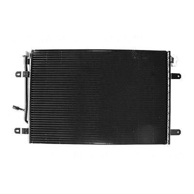 16 mm 8 mm Fin A/C Condenser Aftermarket Suits Audi A4 B7 2005 to 2009