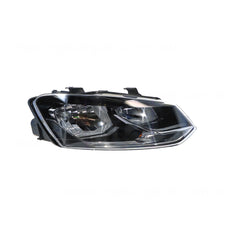 Halogen Head Lamp Drivers Side Genuine Suits Volkswagen Polo 6R 2014 to 2018