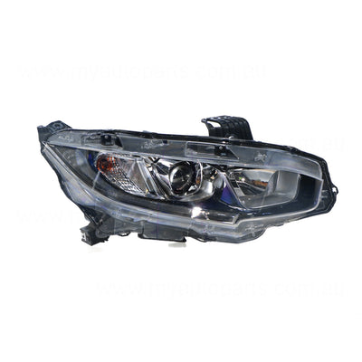 Head Lamp Drivers Side Genuine suits Honda Civic 2016 On