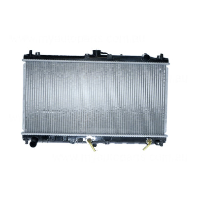 Radiator 31 / 31 mm Plastic Aluminium 320 x 648 x 16 mm Manual/Auto 1.8L L B8, BP Aftermarket Suits Mazda MX-5 NB 1998 to 2005