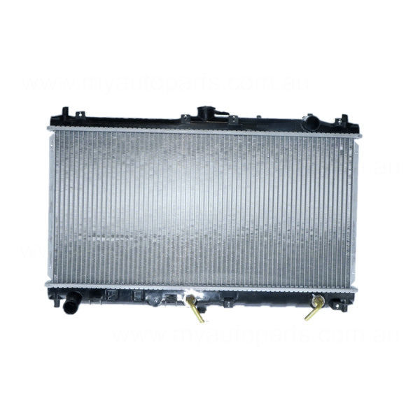 Radiator 31 / 31 mm Plastic Aluminium 320 x 648 x 16 mm Manual/Auto 1.8L L B8, BP Aftermarket Suits Mazda MX-5 NB 1998 to 2005