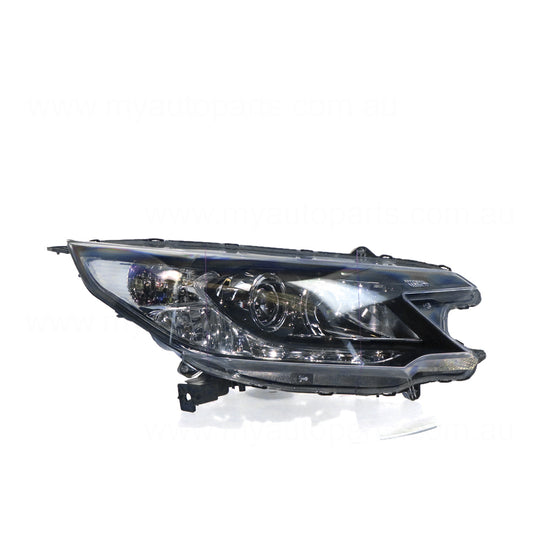 Bi-Xenon Electric Adjust Without Adaptive Cornering Head Lamp Drivers Side Certified Suits Honda CR-V RM 2012 to 2014
