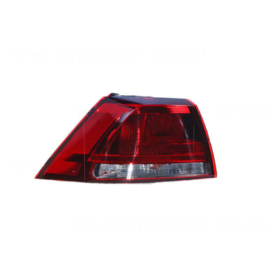 Tail Lamp Passenger Side Certified Suits Volkswagen Golf MK 7 4/2013 to 7/2017