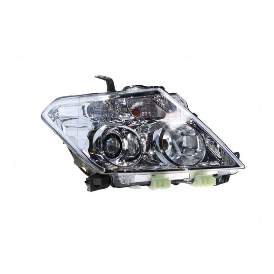 Halogen Head Lamp Drivers Side OEM Suits Nissan Patrol Y62 2012 to 2021