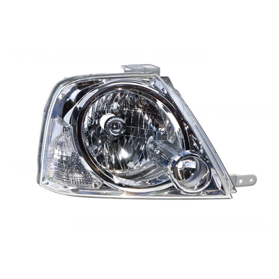 Head Lamp Drivers Side Genuine Suits Suzuki XL-7 JA627 8/2003 to 12/2005