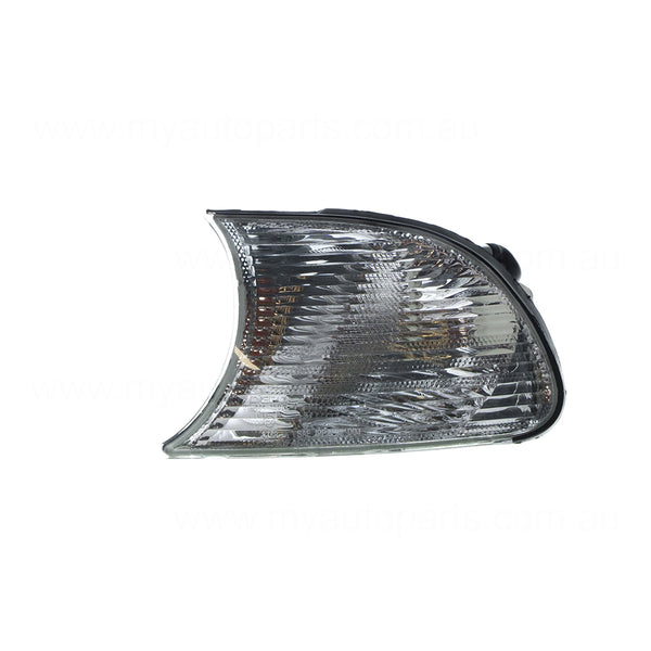 Front Park / Indicator Lamp, Clear, Passenger Side Certified Suits BMW 3 Series E46 1999 to 2001