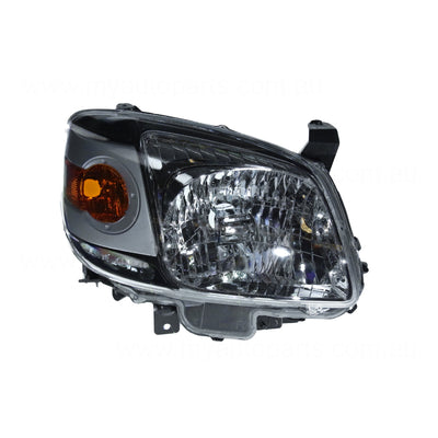Head Lamp Drivers Side Genuine Suits Mazda BT50 UN 11/2006 to 6/2008