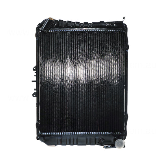 Radiator 35 / 35 mm Brass Copper 490 x 410 x 48 mm Mauto 2.8 L 3L Aftermarket Suits Toyota Hiace RZH / LH10# 1989 to 2005