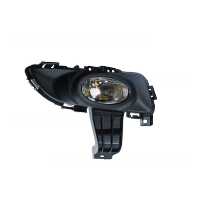 Fog Lamp Drivers Side Certified Suits Mazda 3 BK Sedan 2004 to 2006