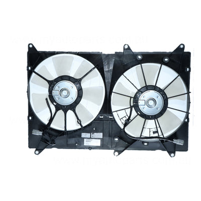 Radiator Fan Assembly Aftermarket Suits Toyota Kluger MCU28R 2003 to 2007