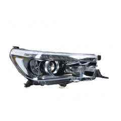 LED Head Lamp Drivers Side Certified suits Toyota Hilux 120 Series 7/2015 to 5/2020
