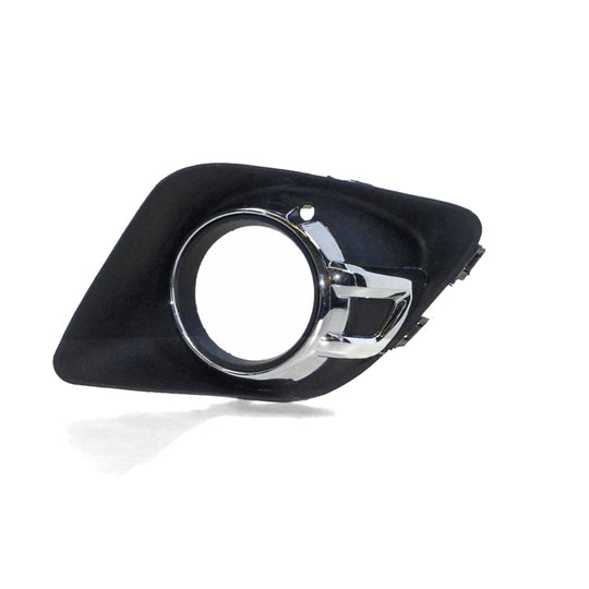 Chrome Front Bar Grille With Fog Light Mount Drivers Side Aftermarket Suits Mitsubishi ASX XA 7/2010 to 9/2012