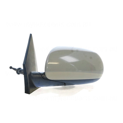Door Mirror Manual Adjust Passenger Side Genuine Suits Kia Rio S JB 2009 to 2011