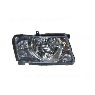 Head Lamp Drivers Side Certified Suits Nissan Patrol GU/Y61 1997 to 2016