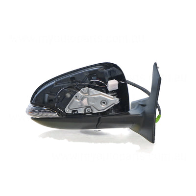 Electric With Indicator Door Mirror Drivers Side Genuine Suits Toyota Prius-C NHP10R E-CVT2011 to 2017