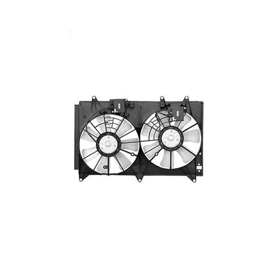 12 v Radiator Fan Assembly Aftermarket Suits Mazda CX-7 ER 2006 to 2012 2.5L L5