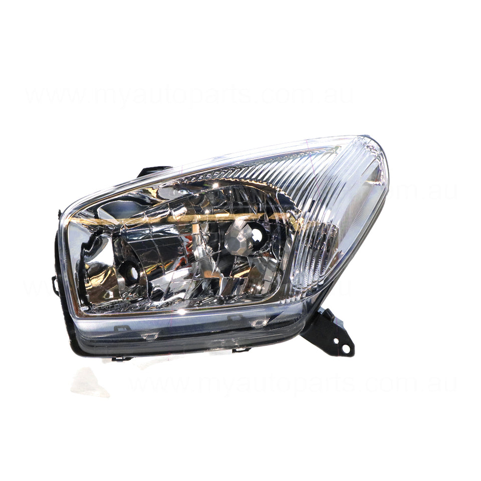 Halogen Head Lamp Passenger Side Certified Suits Toyota RAV4 ACA20R/ACA21R/ACA22R/ACA23R 2000 to 2005