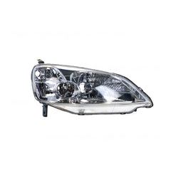 Head Lamp Drivers Side Genuine Suits Honda Civic ES 2003 to 2004