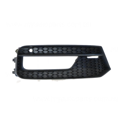Front Bar Grille With Fog Light Mount Drivers Side Genuine Suits Audi A1 Sport 8X Sportback 2/2015 to 7/2019