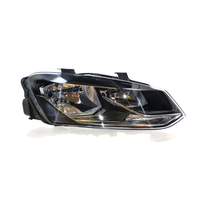 Halogen Head Lamp Drivers Side Certified Suits Volkswagen Polo 6R 2014 to 2018