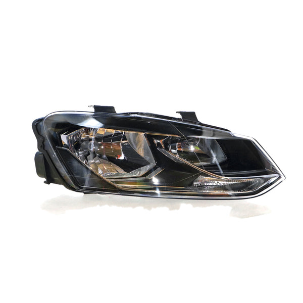 Halogen Head Lamp Drivers Side Certified Suits Volkswagen Polo 6R 2014 to 2018