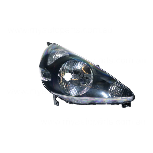 Chrome Head Lamp Drivers Side OEM Suits Honda Jazz VTi/VTi-S GD 2004 to 2008