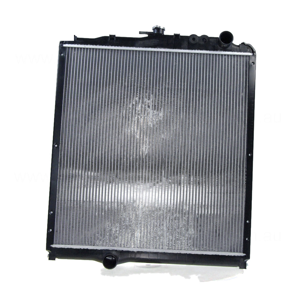 Radiator CT 46 / 46 mm Plastic Aluminium 630 x 608 x 48 mm Manual Aftermarket Suits Mitsubishi Mitsubishi/Fuso Truck FK/FM/FN 2002 to 2021
