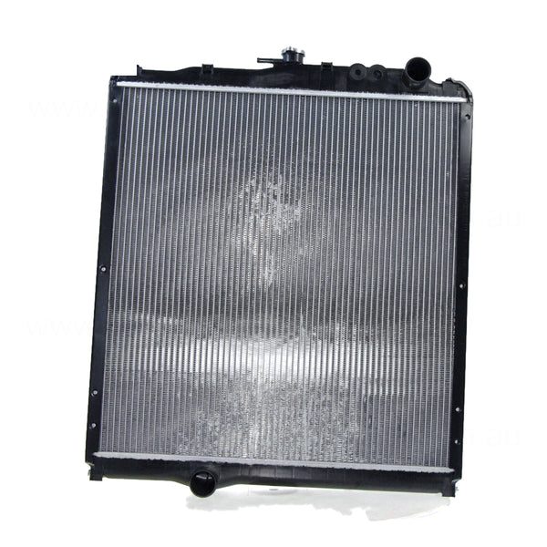 Radiator CT 46 / 46 mm Plastic Aluminium 630 x 608 x 48 mm Manual Aftermarket Suits Mitsubishi Mitsubishi/Fuso Truck FK/FM/FN 2002 to 2021