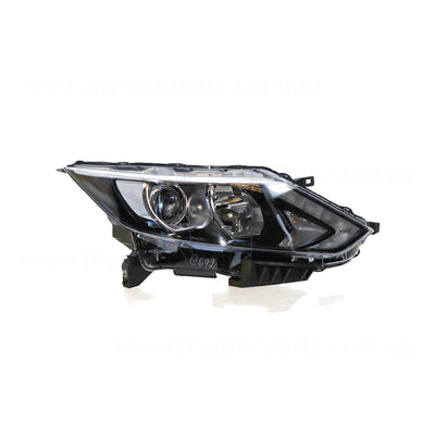 Halogen Head Lamp Drivers Side Genuine Suits Nissan Qashqai J11 2014 to 2017