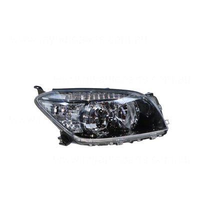 Halogen Head Lamp Drivers Side Genuine Suits Toyota RAV4 GSA33 2007 to 2008