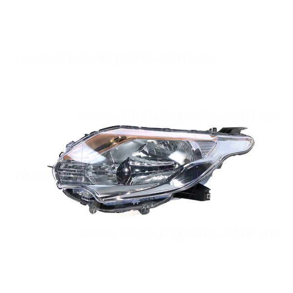 Halogen Head Lamp Passenger Side Certified Suits Mitsubishi Triton MQ GLX 2015 to 2016