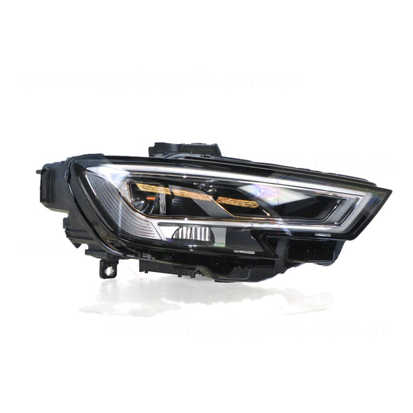 LED Head Lamp Drivers Side Genuine suits Audi A3/S3/RS3 8V 2016 On