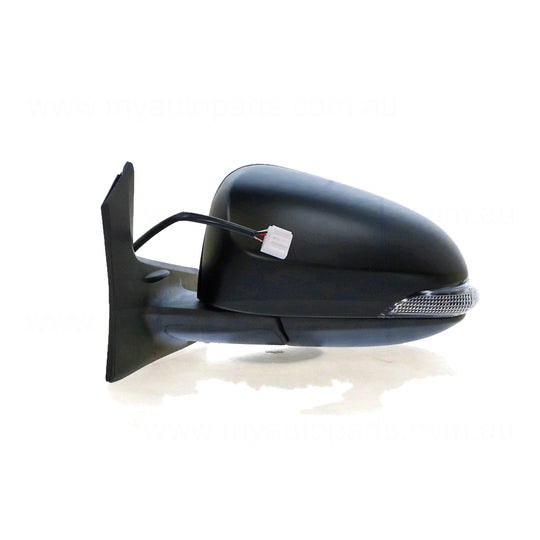 Electric With Indicator Door Mirror Passenger Side Certified Suits Toyota Prius-C NHP10R E-CVT2011 to 2015