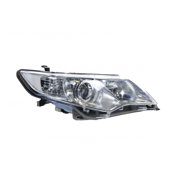 Halogen Head Lamp Drivers Side Certified Suits Toyota Camry AVV50R 2012 to 2015
