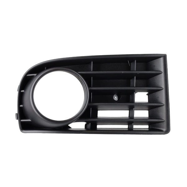 Black Front Bar Grille With Fog Light Mount Drivers Side OEM Suits Volkswagen Golf MK 5 7/2004 to 2/2009