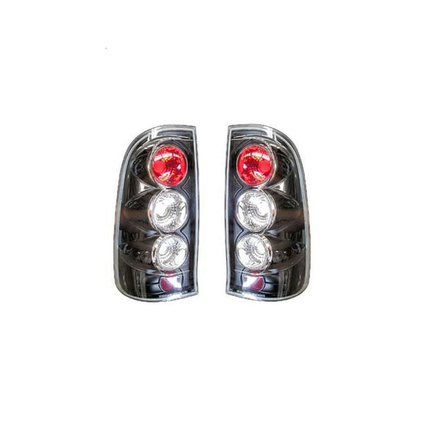 Black Performance Tail Lamp Aftermarket suits Toyota Hilux Style Side 2005 to 2011