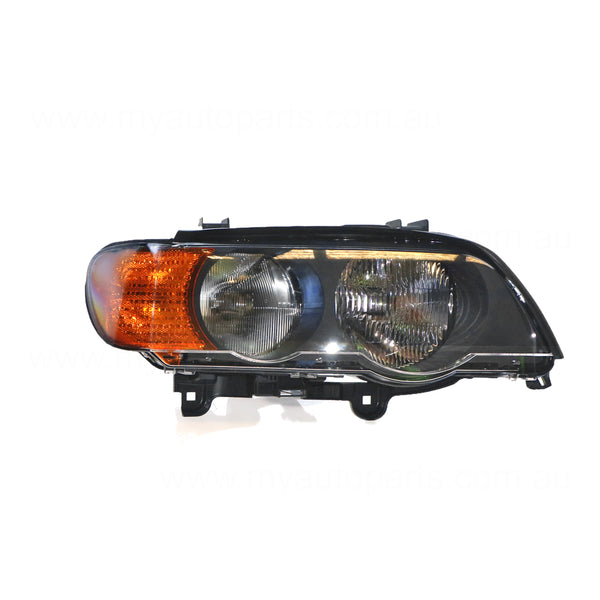 Head Lamp Passenger Side Certified Suits BMW X5 E53 2000 to 2007