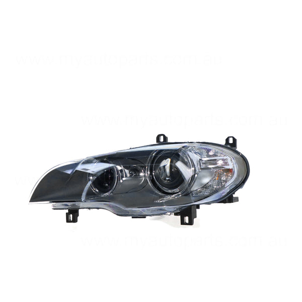Bi-Xenon Head Lamp Passenger Side OES Suits BMW X5 E70 6/2010 to 10/2013