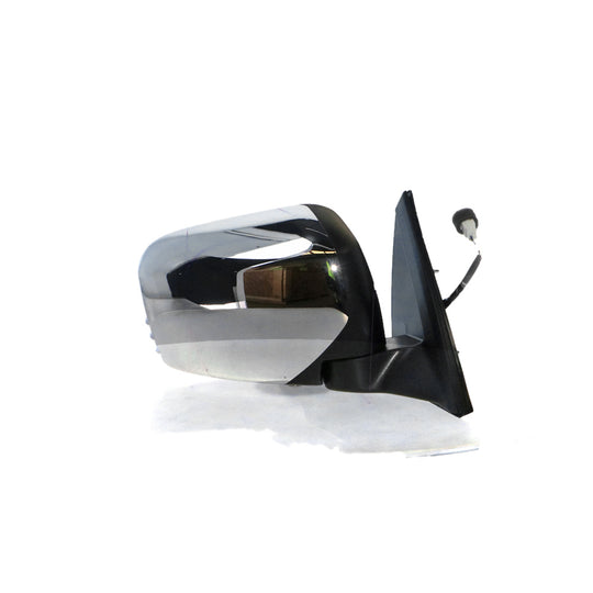 Chrome Door Mirror Electric Adjust Drivers Side OEM suits Mitsubishi Triton 2006 to 2015