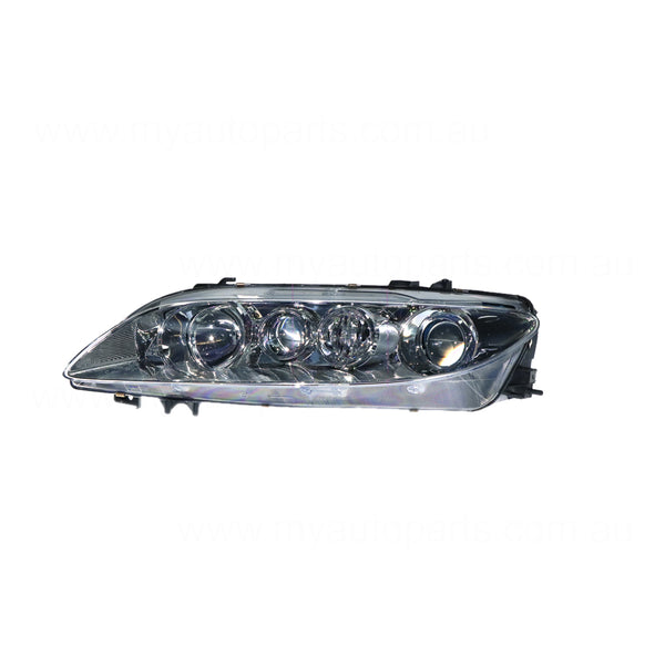 Head Lamp Passenger Side OEM Suits Mazda 6 GG/GY 7/2002 to 8/2005