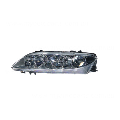 Head Lamp Passenger Side OEM Suits Mazda 6 GG/GY 7/2002 to 8/2005