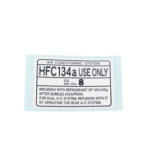 Toyota Corolla OEM Warning Decal 01/1998 to 08/2022 - 8872328220