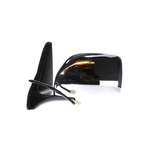 Chrome Door Mirror Electric Adjust Passenger Side OEM Suits Toyota Landcruiser 100 SERIES 1998 to 2007