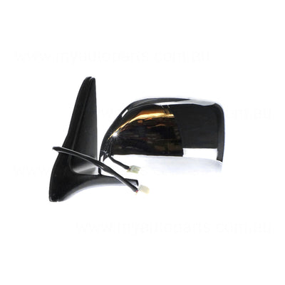 Chrome Door Mirror Electric Adjust Passenger Side OEM Suits Toyota Landcruiser 100 SERIES 1998 to 2007