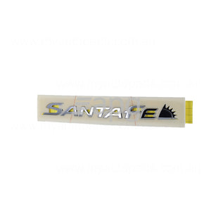 Tail Gate Emblem OEM Suits Hyundai Santa Fe DM 2012 to 2018