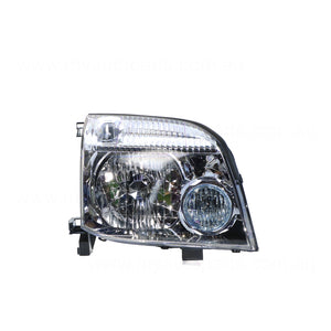 Halogen Electric Adjust Head Lamp Drivers Side Genuine Suits Nissan X-Trail T30 2001 to 2007