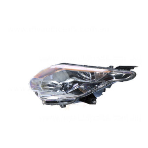 Halogen Head Lamp Passenger Side Certified Suits Mitsubishi Triton MQ GLX 2015 to 2016