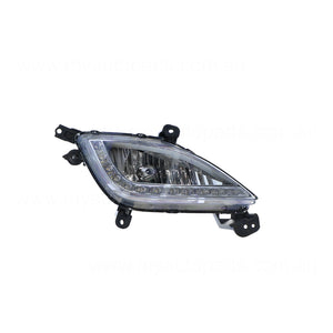 Fog Lamp With DRL Drivers Side OEM suits Hyundai i30 GD II 5 Door 2015 to 2017