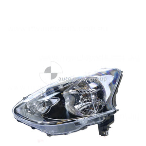 Halogen Head Lamp Passenger Side Certified Suits Nissan Micra K13 2015 to 2016